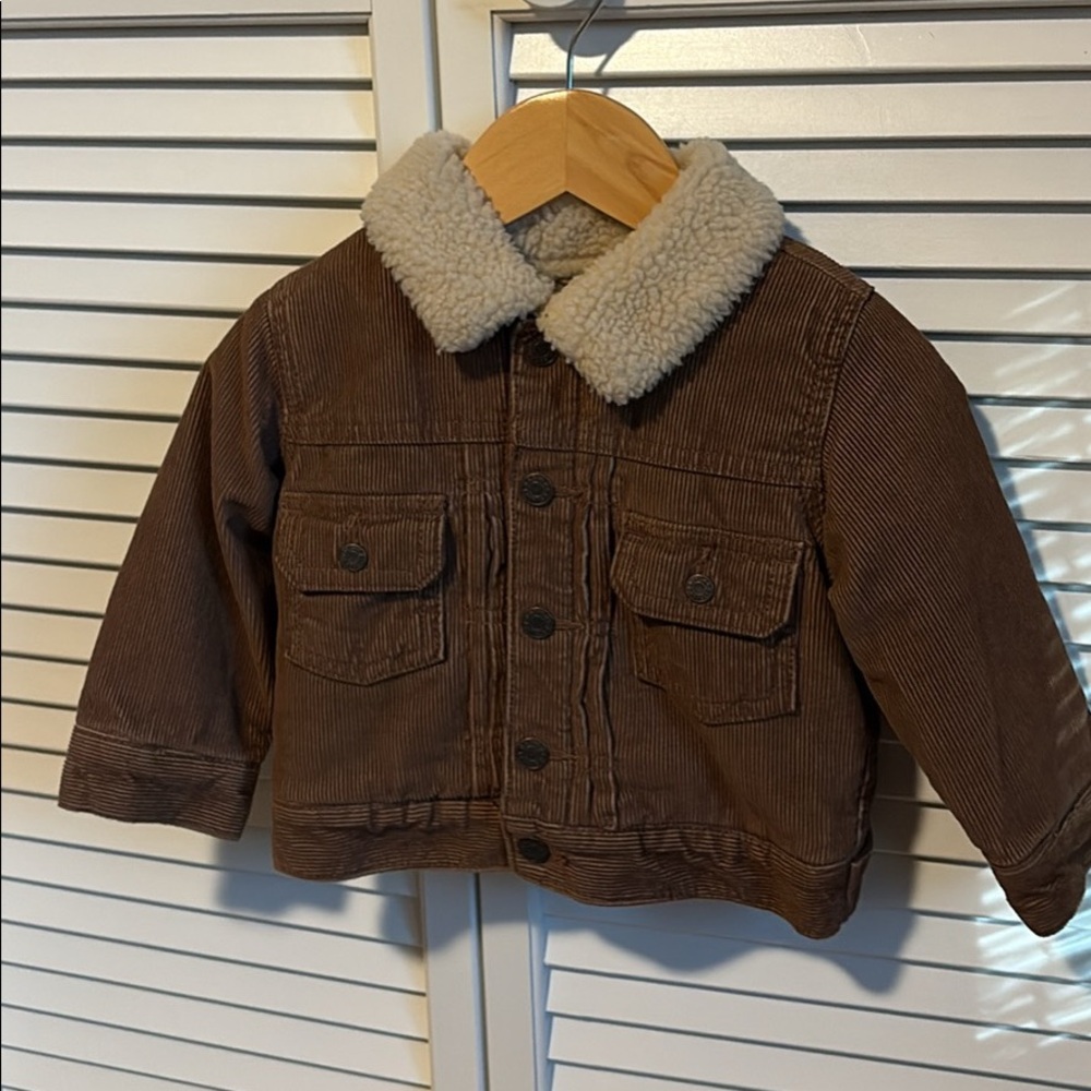 Baby Gap Corduroy and Sherpa Jacket